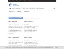 Tablet Screenshot of krus.e-banki.com