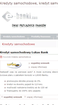 Mobile Screenshot of kredyty-samochodowe.e-banki.com
